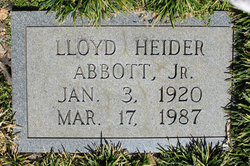 Lloyd Heider Abbott Jr.