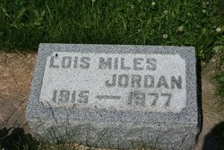 Lois <I>Miles</I> Jordan 