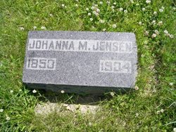 Johanna M <I>Petersen</I> Jensen 