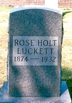 Mary Rose <I>Holt</I> Luckett 