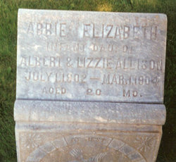 Abbie Elizabeth Allison 