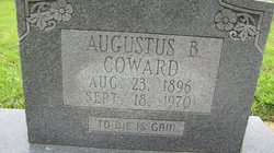 Augustus B “Gus” Coward 
