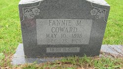 Fannie M Coward 