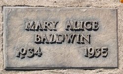 Mary Alice Baldwin 