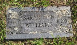 Sarah Ann Williams 