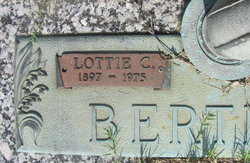 Lottie Charlcie <I>Collins</I> Bertram 
