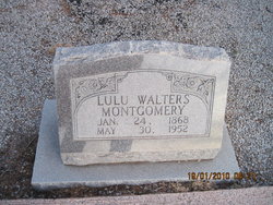 Lula May <I>Walters</I> Montgomery 