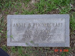Annie <I>Bowlin</I> Pendergraft 