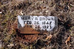 Mary R. <I>Phillips</I> Brown 