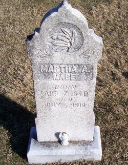 Martha Ann <I>Lawson</I> Mabe 