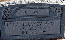 Lora Elizabeth <I>Blakney</I> Beall 