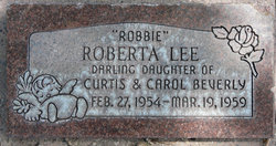 Roberta Lee “Robbie” Beverly 