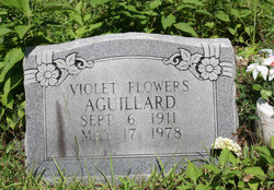 Violet Denice <I>Flowers</I> Aguillard 