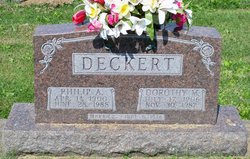 Dorothy M <I>McKee</I> Deckert 