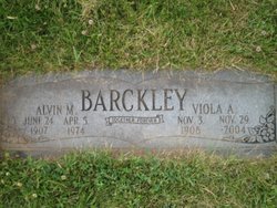 Alvin Morrell Barckley 