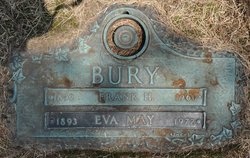 Eva May <I>Lyles</I> Bury 