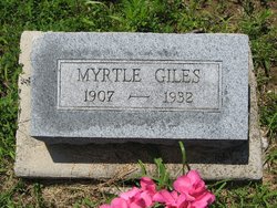 Myrtle <I>Holt</I> Giles 