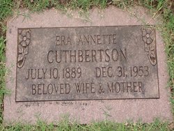 Era Annette <I>Tweed</I> Cuthbertson 