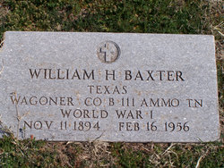William Henry Baxter 