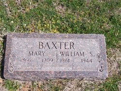 Mary <I>Taylor</I> Baxter 
