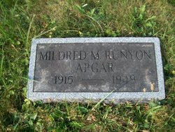 Mildred M. <I>Runyon</I> Apgar 