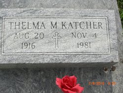 Thelma M <I>Hammer</I> Katcher 
