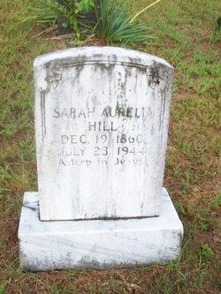 Sarah Auralia Hill 
