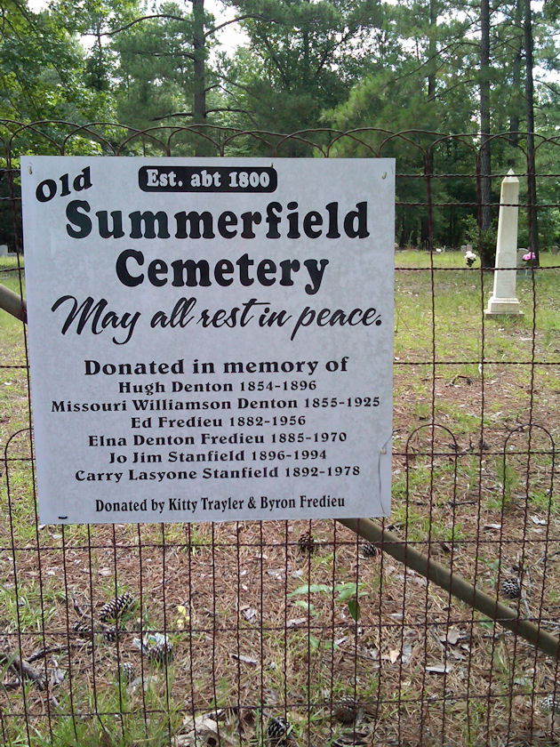 Old Summerfield Cemetery