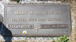 Mary Ann Anderson 