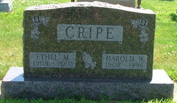 Harold W Cripe 