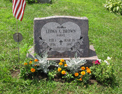 Leona Gertrude <I>Barris</I> Brown 
