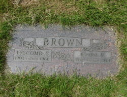 Clara May <I>Shearer</I> Brown 
