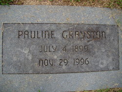 Pauline <I>Jackson</I> Grayston 