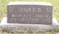 John W Dukes 