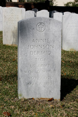 Annie <I>Johnson</I> Dermid 