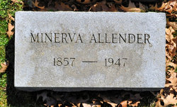 Mrs Minerva <I>Halfhill</I> Allender 