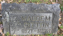 Maude M. <I>Barnes</I> Ditton 