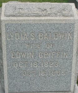 Lydia S <I>Baldwin</I> Griffin 