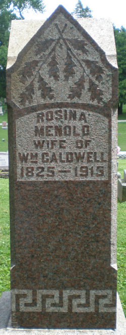 Rosina <I>Menold</I> Caldwell 