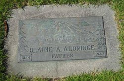 Blaine A Aldridge 