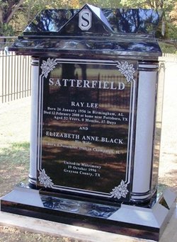 Elizabeth Anne <I>Black</I> Satterfield 