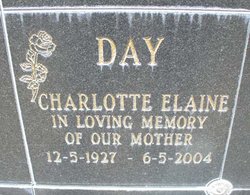 Charlotte Elaine Day 