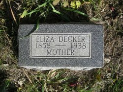 Eliza Rebecca <I>Gilmore</I> Decker 