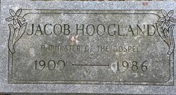 Rev Jacob Hoogland 
