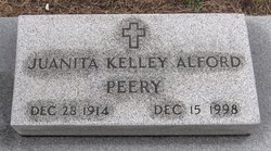 Juanita <I>Kelley</I> Alford Peery 