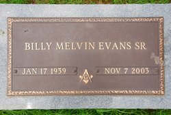 Billy Melvin Evans Sr.