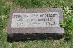 Dorothy May <I>Amerine</I> Anderson 