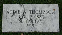 Addie E. <I>Abell</I> Thompson 