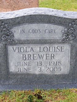 Viola Louise <I>Crown</I> Brewer 