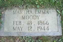 Martha Emma <I>Fletcher</I> Moody 